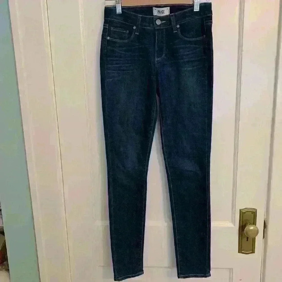 Paige Verdugo Ultra Skinny in Reynolds Wash, Womens Size 27 - Picture 1 of 8
